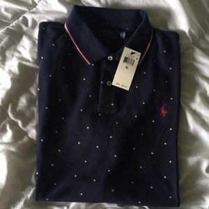Men’s Ralph Lauren polo Navy stars classic fit XL